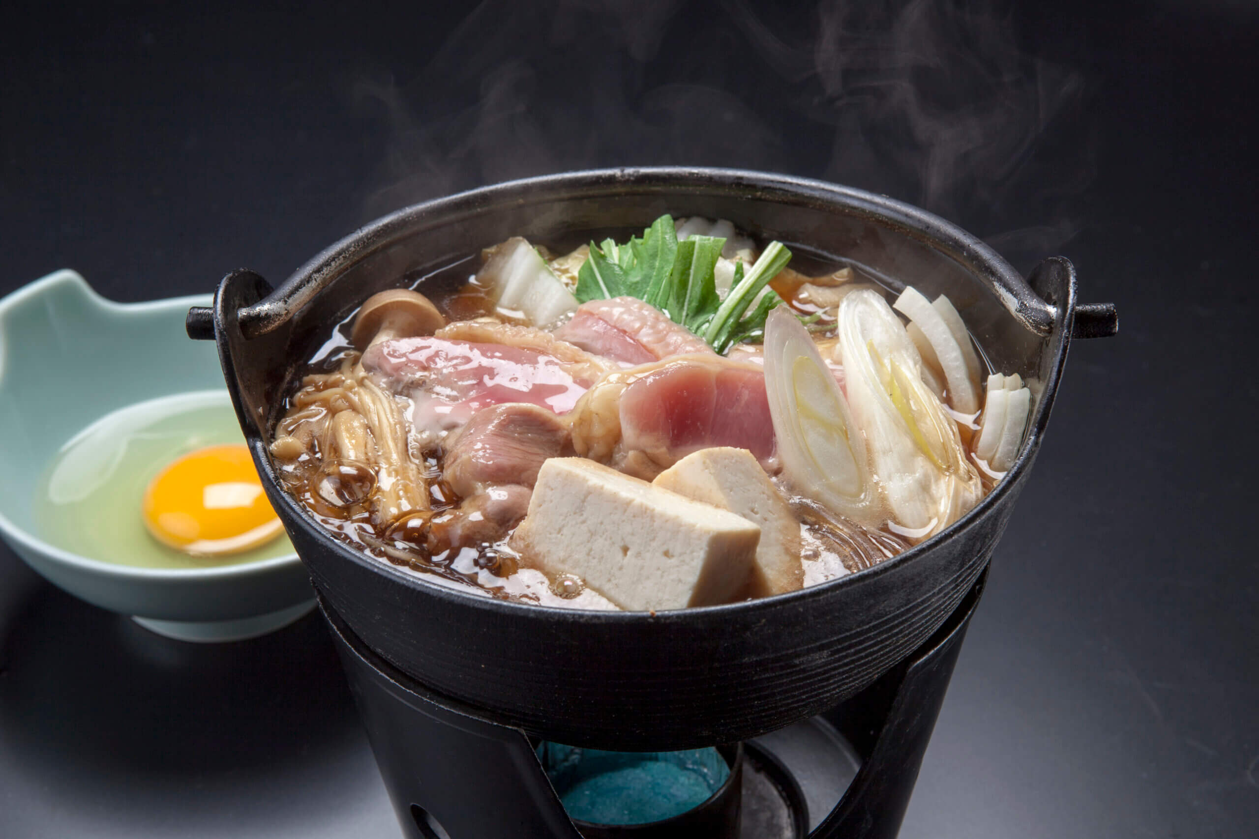 土佐ジローのすき焼き　950円